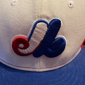 Montreal Expos fitted hat size 8
